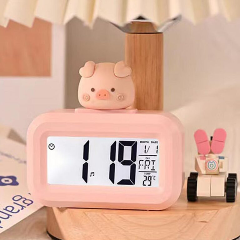 Réveil Enfant Educatif FiveHome Avec Veilleuse - Apprentissage Jour/Nuit - 11 Couleurs - Timer - Cadeau Garçon Fille