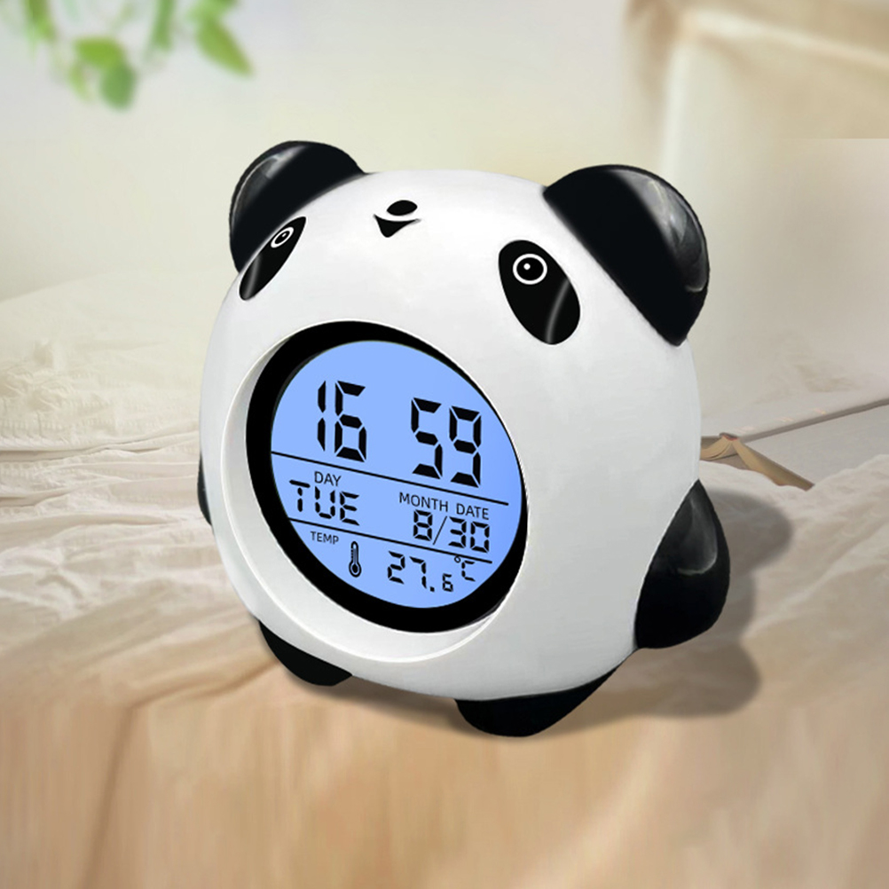 Réveil veilleuse éducatif Panda
